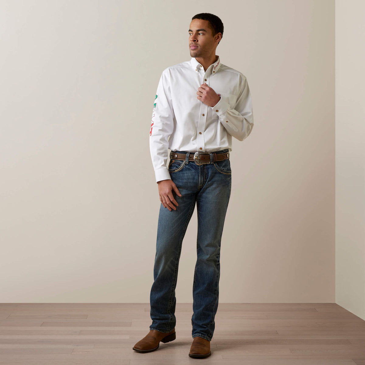 Team Logo Twill Classic Fit Shirt - Ariat Best Price