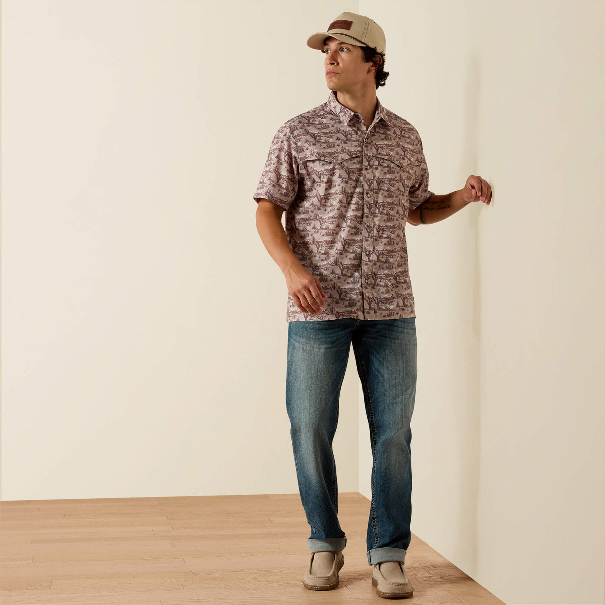 Printed VentTEK Western Yoke Classic Fit Snap Shirt - Ariat Best Seller
