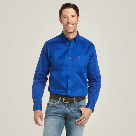 Solid Twill Fitted Shirt - Ariat Quality