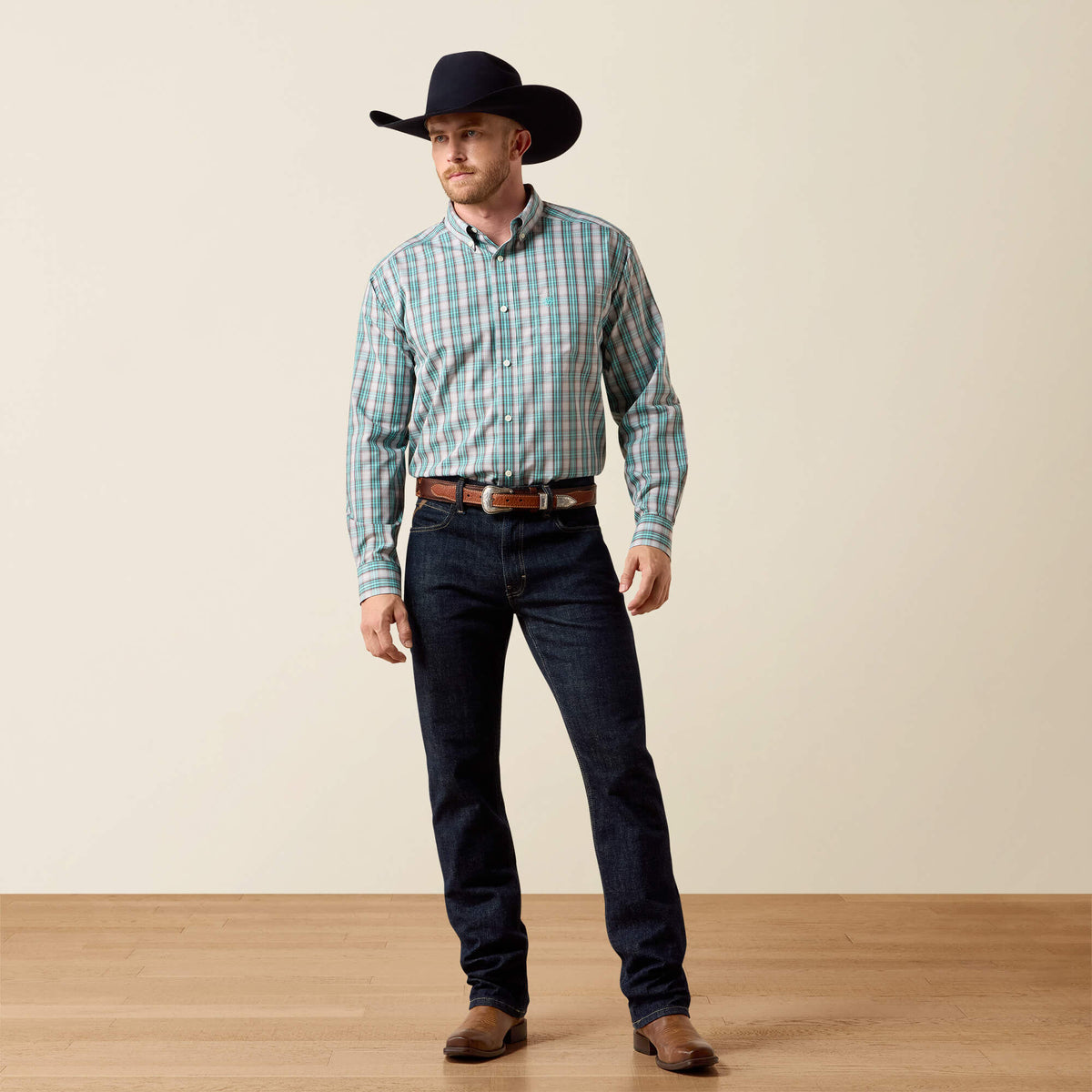 Wrinkle Free Wolfe Classic Fit Shirt - Ariat Smart Buy