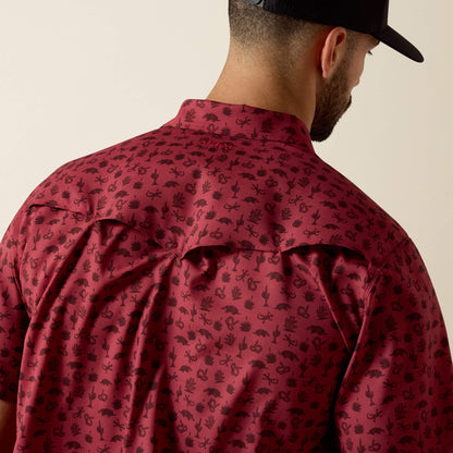 Printed VentTEK Western Yoke Classic Fit Snap Shirt - Ariat New