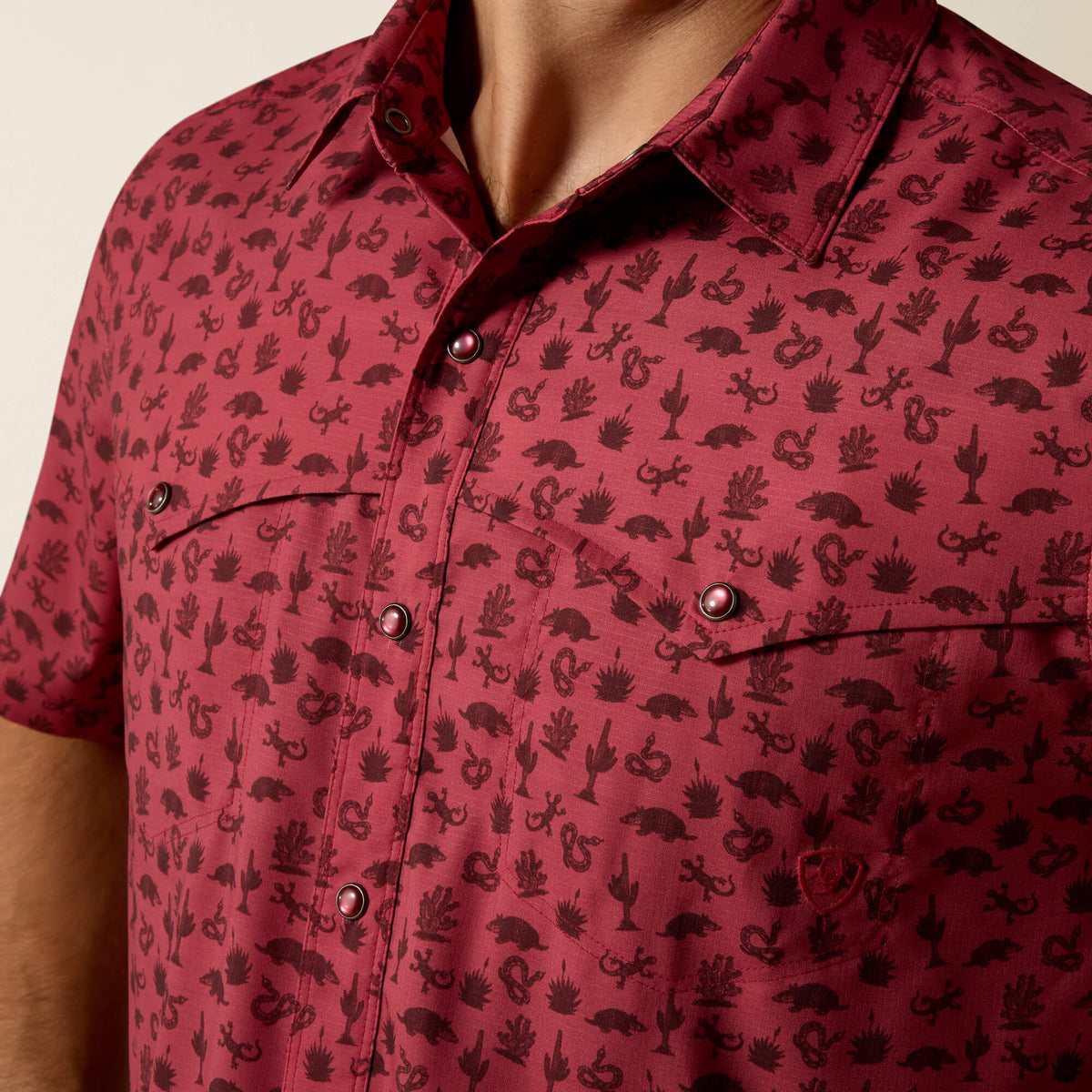 Printed VentTEK Western Yoke Classic Fit Snap Shirt - Ariat New