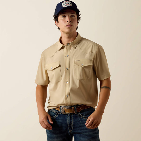 FrontierTough VentTEK Western Fitted Snap Shirt - Ariat Latest