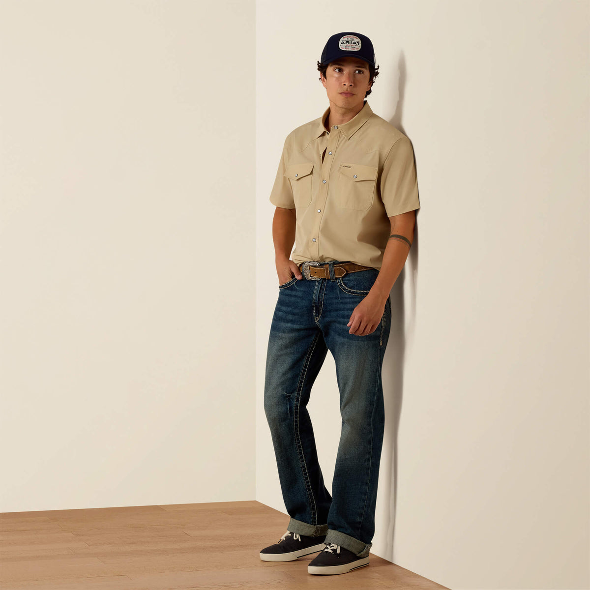 FrontierTough VentTEK Western Fitted Snap Shirt - Ariat Latest