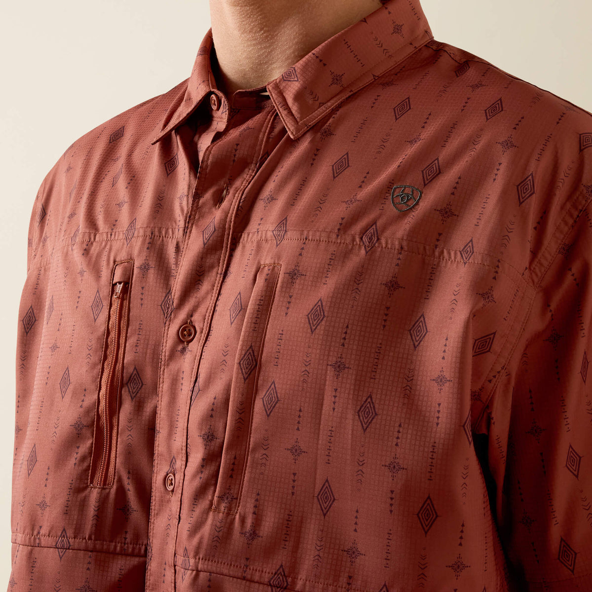Printed VentTEK Classic Fit Shirt - Ariat Top Pick