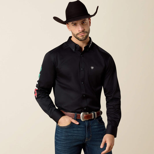 Team Logo Twill Fitted Shirt - Ariat New