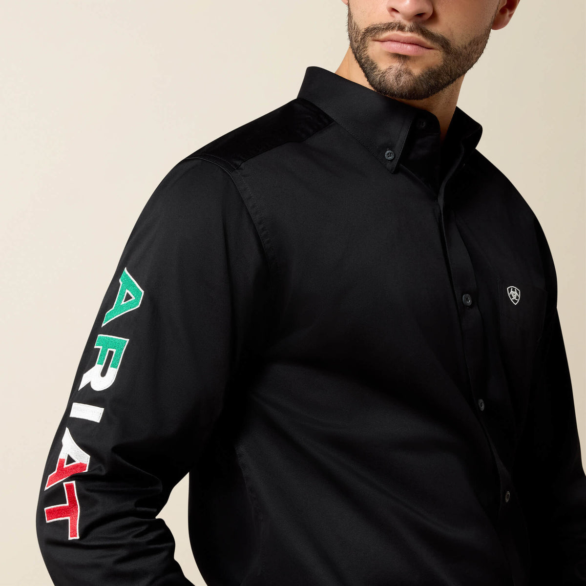 Team Logo Twill Fitted Shirt - Ariat New