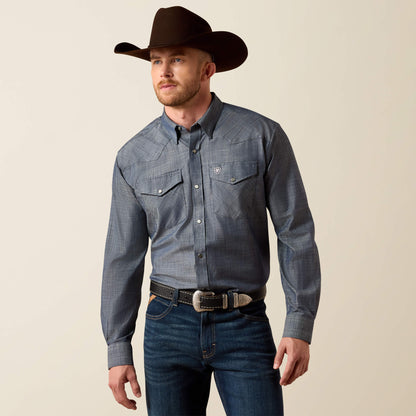 Wrinkle Free Refined Slub Classic Fit Shirt - Ariat Hot Sale