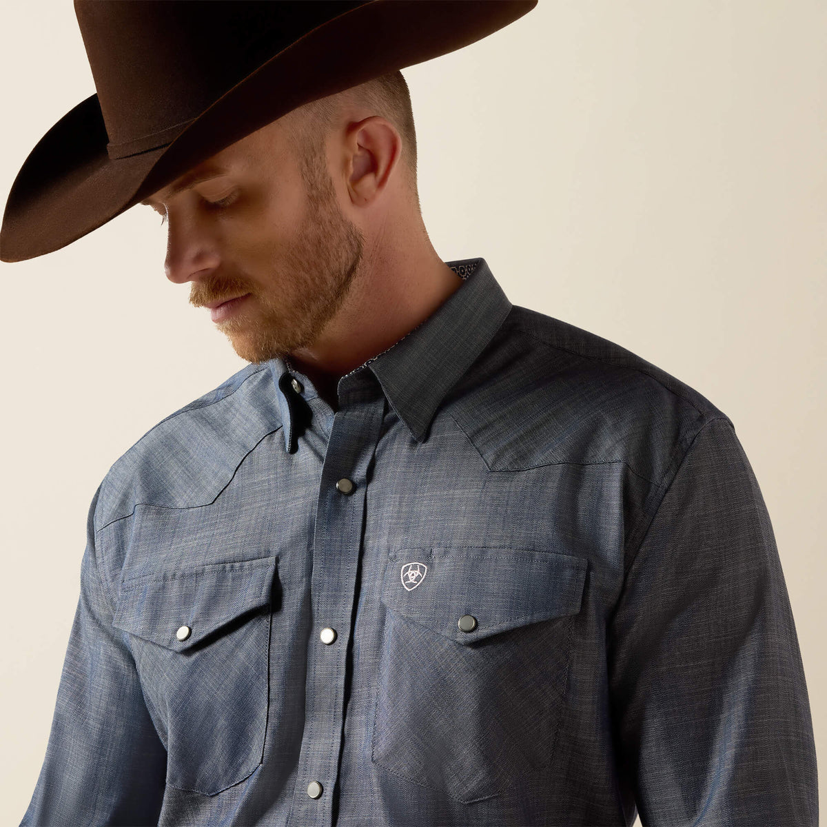 Wrinkle Free Refined Slub Classic Fit Shirt - Ariat Hot Sale
