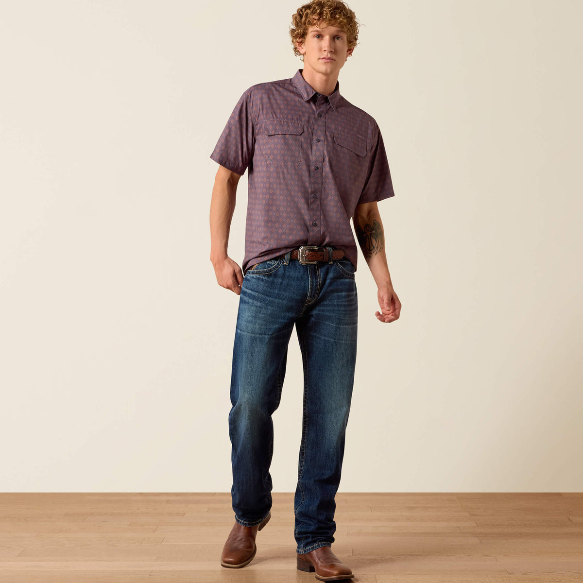Printed VentTEK Outbound Classic Fit Shirt - Ariat Top Pick