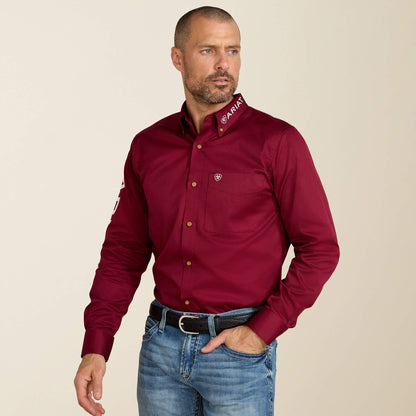 Team Logo Twill Fitted Shirt - Ariat Exclusive