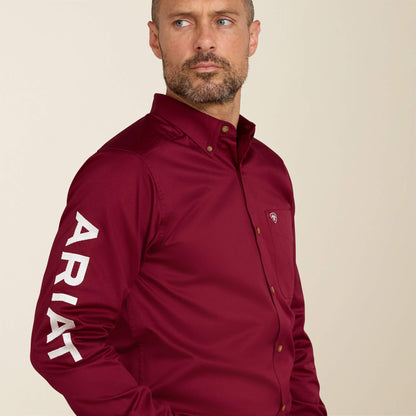 Team Logo Twill Fitted Shirt - Ariat Exclusive