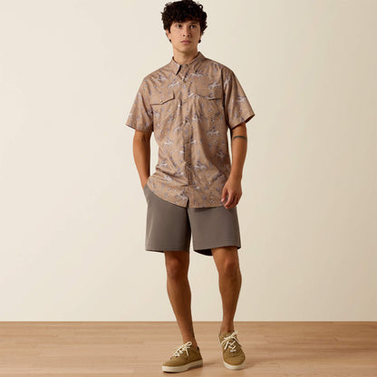 Printed VentTEK Western Fitted Snap Shirt - Ariat Top Pick