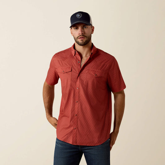 Printed VentTEK Western Fitted Snap Shirt - Ariat Featured