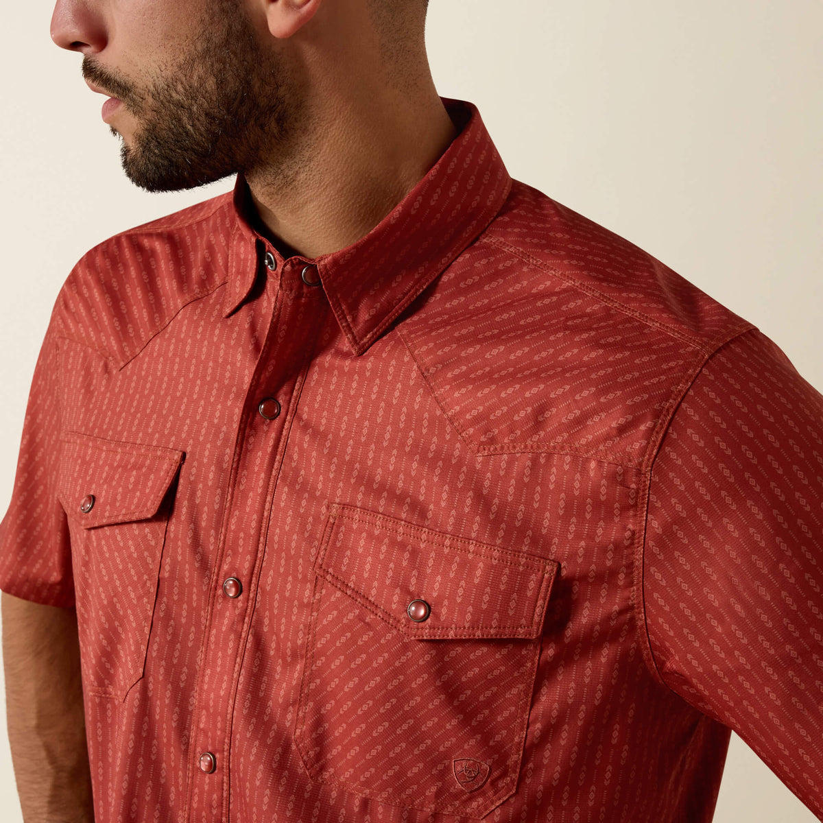 Printed VentTEK Western Fitted Snap Shirt - Ariat Featured
