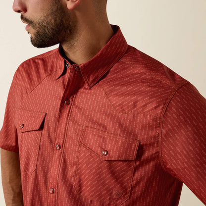 Printed VentTEK Western Fitted Snap Shirt - Ariat Featured