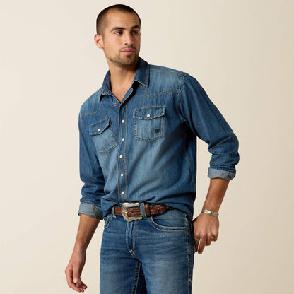 Denim Retro Fit Shirt - Ariat Popular
