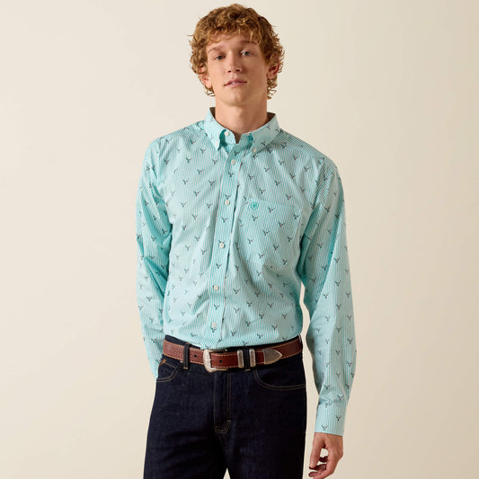 Wrinkle Free Wilkes Classic Fit Shirt - Ariat Special Offer