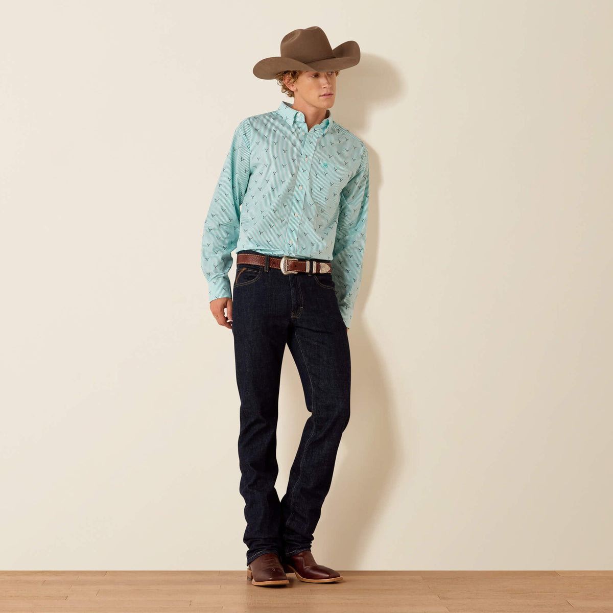Wrinkle Free Wilkes Classic Fit Shirt - Ariat Special Offer