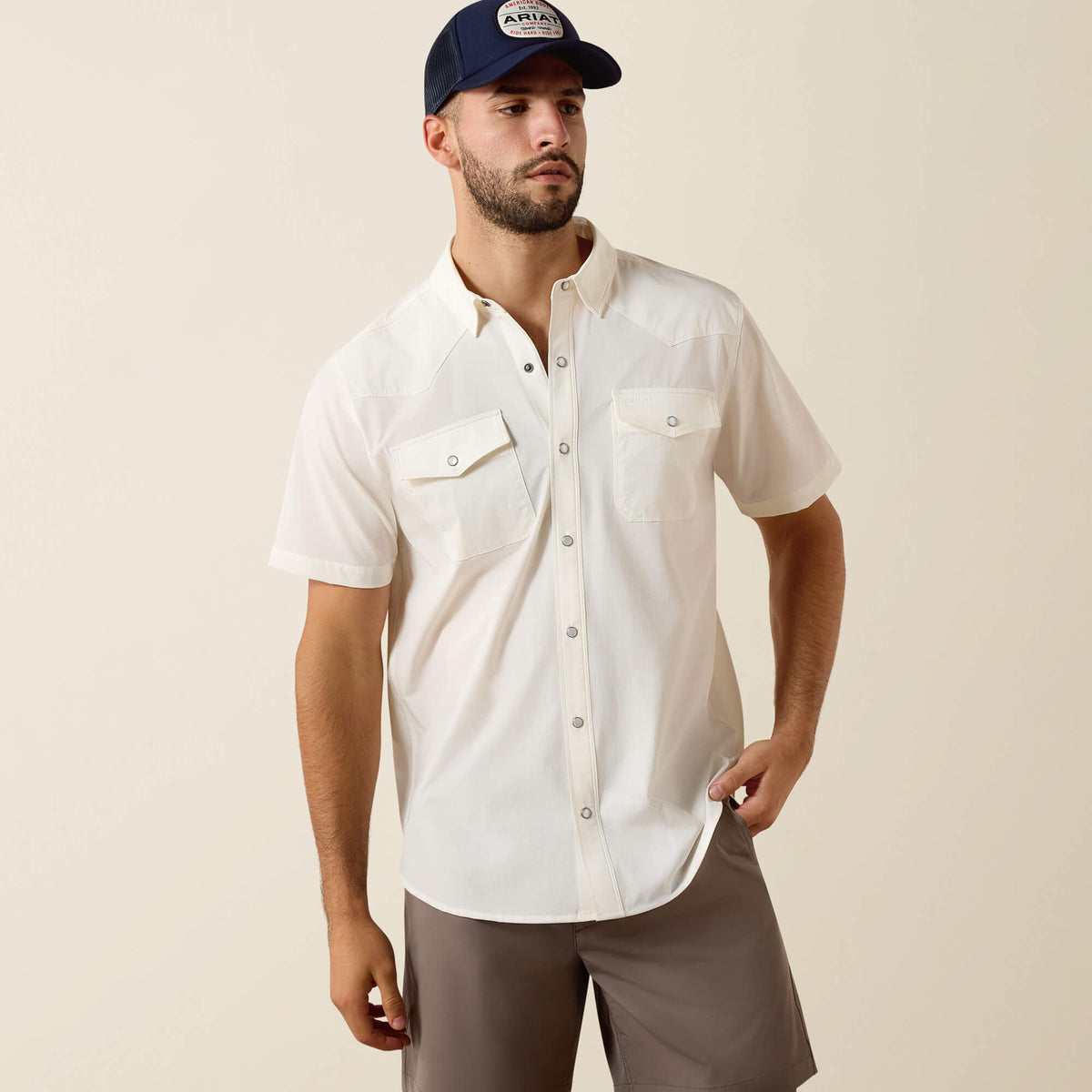 FrontierTough VentTEK Western Fitted Snap Shirt - Ariat Top Pick