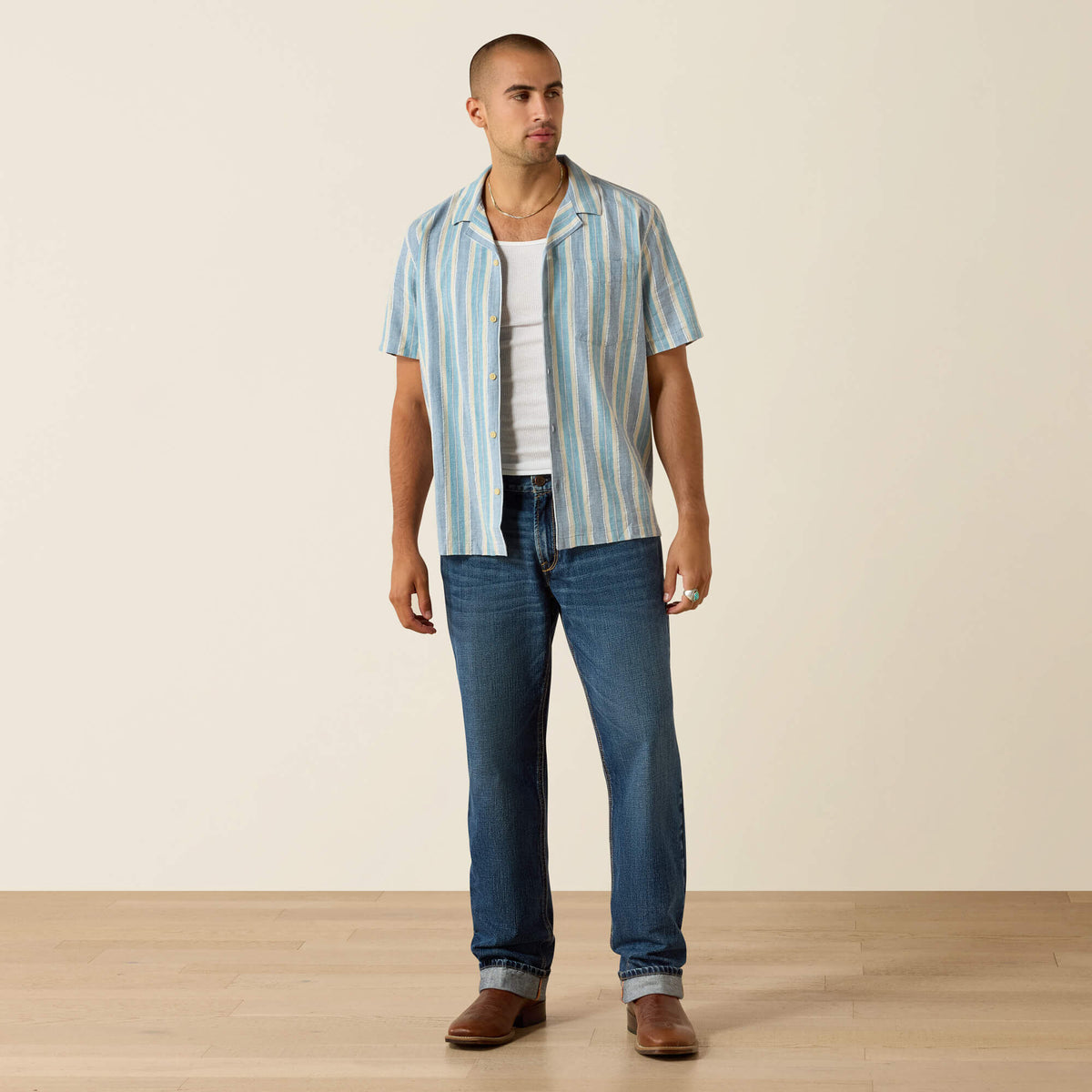 Retro Camp Classic Fit Shirt - Ariat Essential