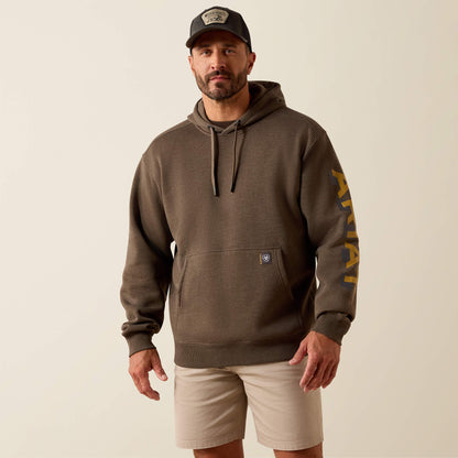 Rebar Lightweight Logo Hoodie - Ariat Popular