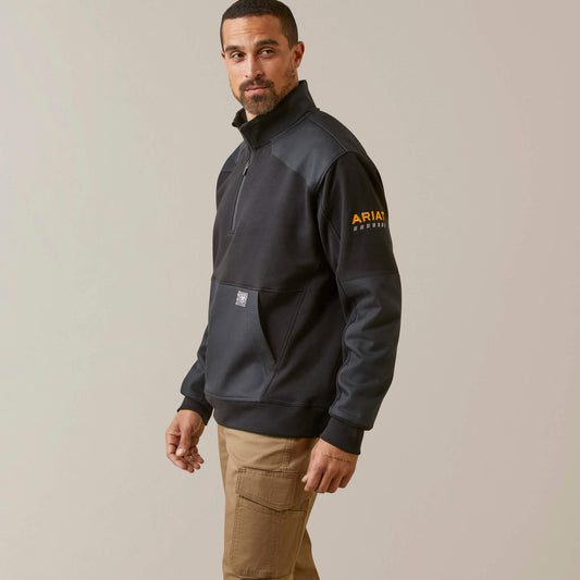 Rebar Workman Duracanvas 1/4 Zip Sweatshirt - Ariat Value