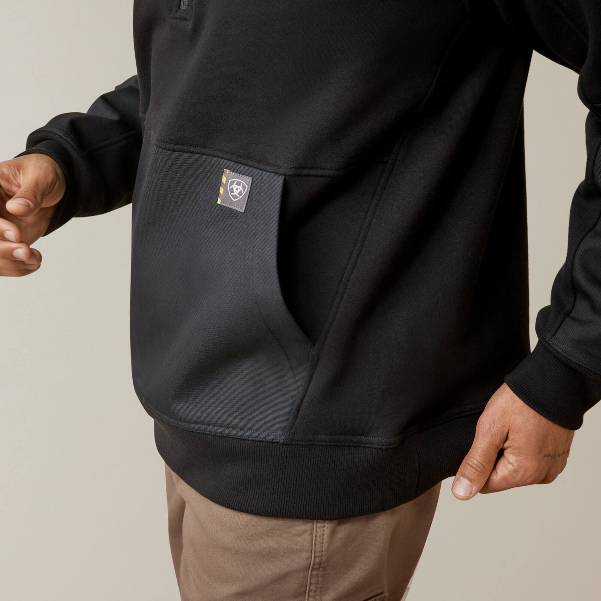 Rebar Workman Duracanvas 1/4 Zip Sweatshirt - Ariat Value