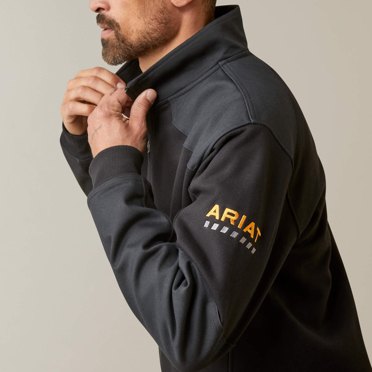 Rebar Workman Duracanvas 1/4 Zip Sweatshirt - Ariat Value