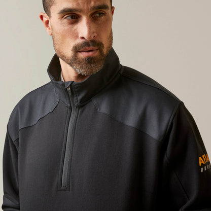 Rebar Workman Duracanvas 1/4 Zip Sweatshirt - Ariat Value