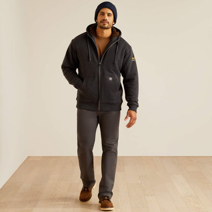 Rebar All-Weather Sherpa-Lined Full Zip Hoodie - Ariat Essential
