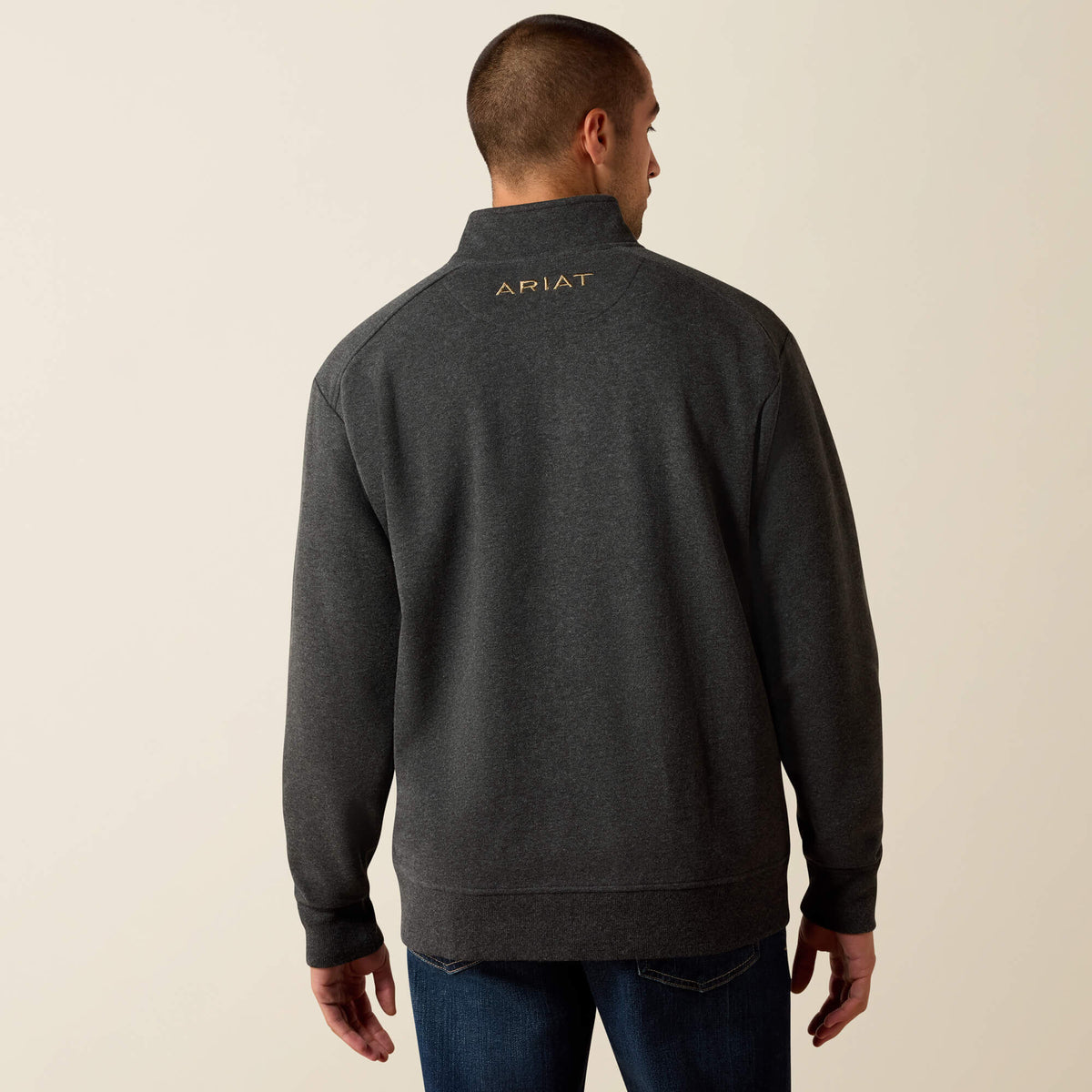Logo PBR 1/4 Zip Sweatshirt - Ariat Essential