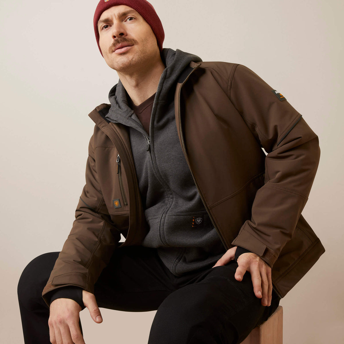 Rebar DriTEK DuraStretch Insulated Jacket - Ariat Essential