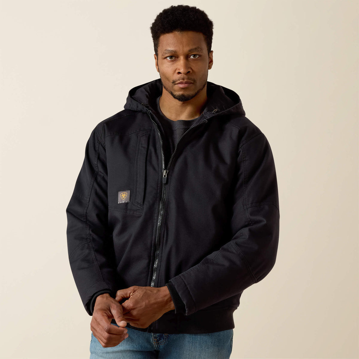 Rebar Washed DuraCanvas Insulated Jacket - Ariat Quality