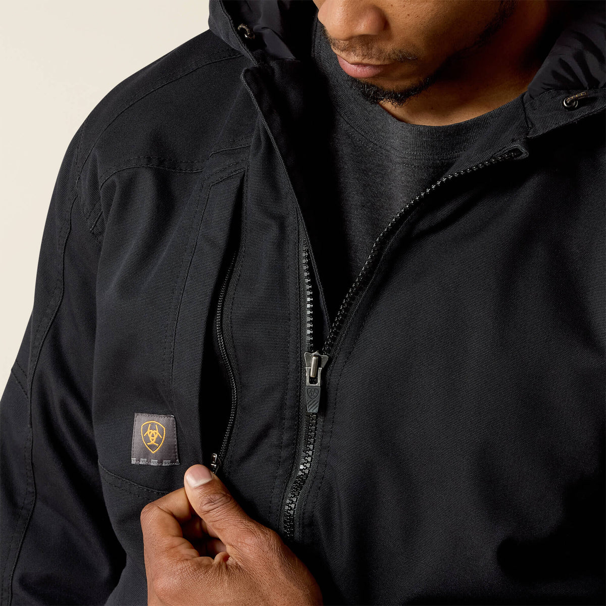 Rebar Washed DuraCanvas Insulated Jacket - Ariat Quality
