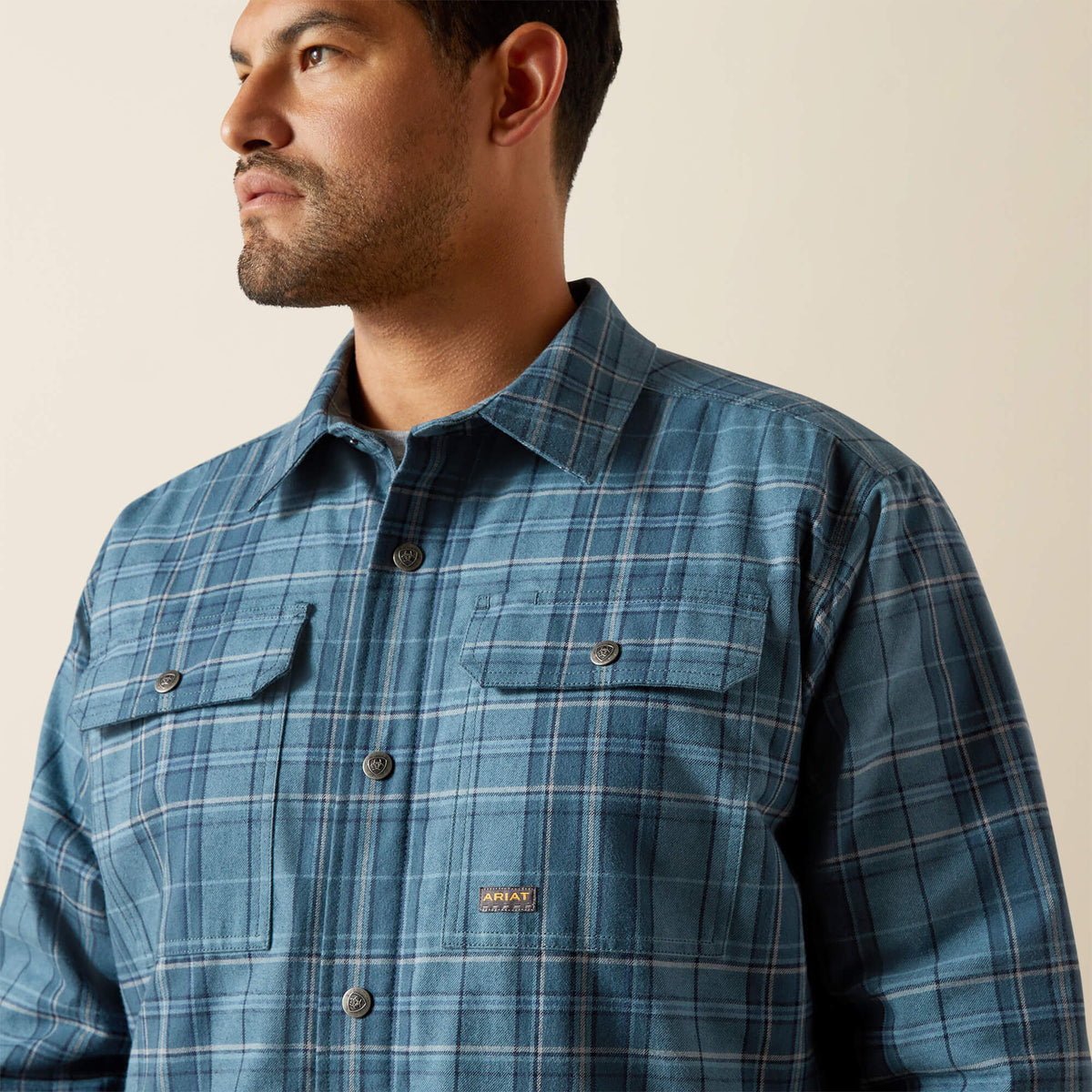 Rebar Flannel Insulated Shirt Jacket - Ariat New