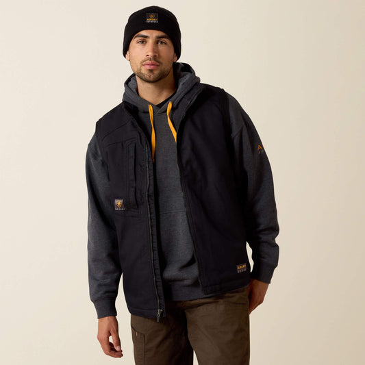 Rebar Washed DuraCanvas Insulated Vest - Ariat Popular