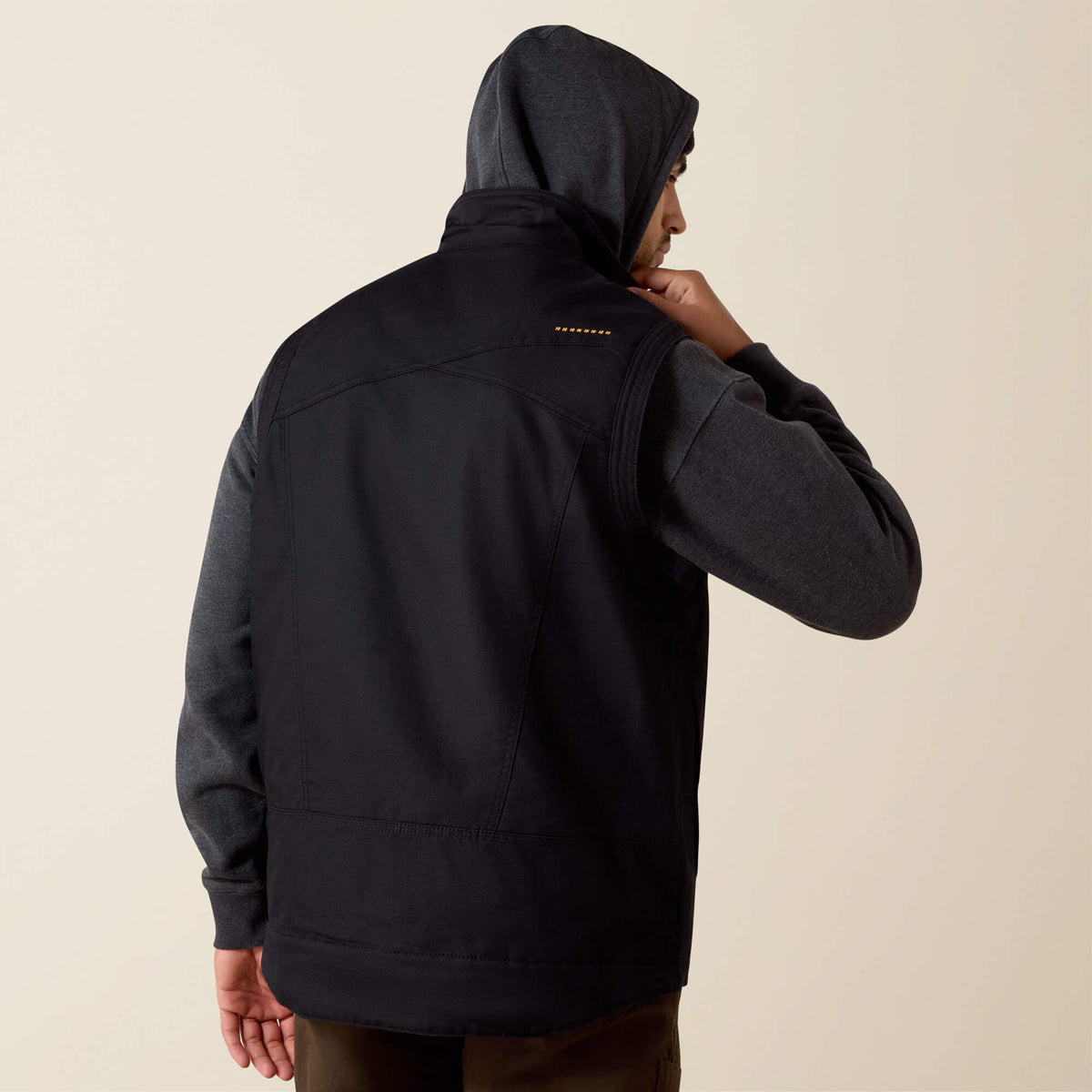 Rebar Washed DuraCanvas Insulated Vest - Ariat Popular