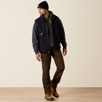 Rebar Washed DuraCanvas Insulated Vest - Ariat Popular