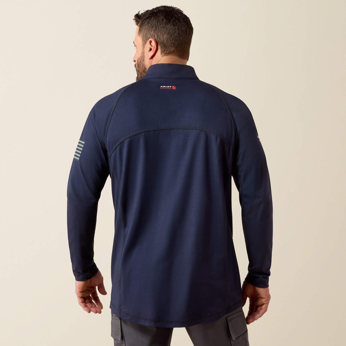 FR Combat Stretch Patriot 1/4 Zip Work Shirt - Ariat Latest
