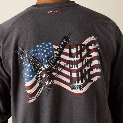 FR Air Lineman T-Shirt - Ariat Hot Sale