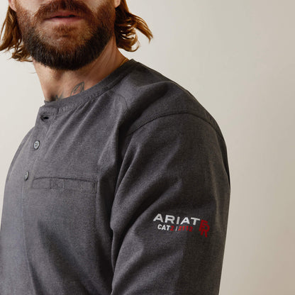 FR Air Refinery Row Graphic Henley Top - Ariat Premium