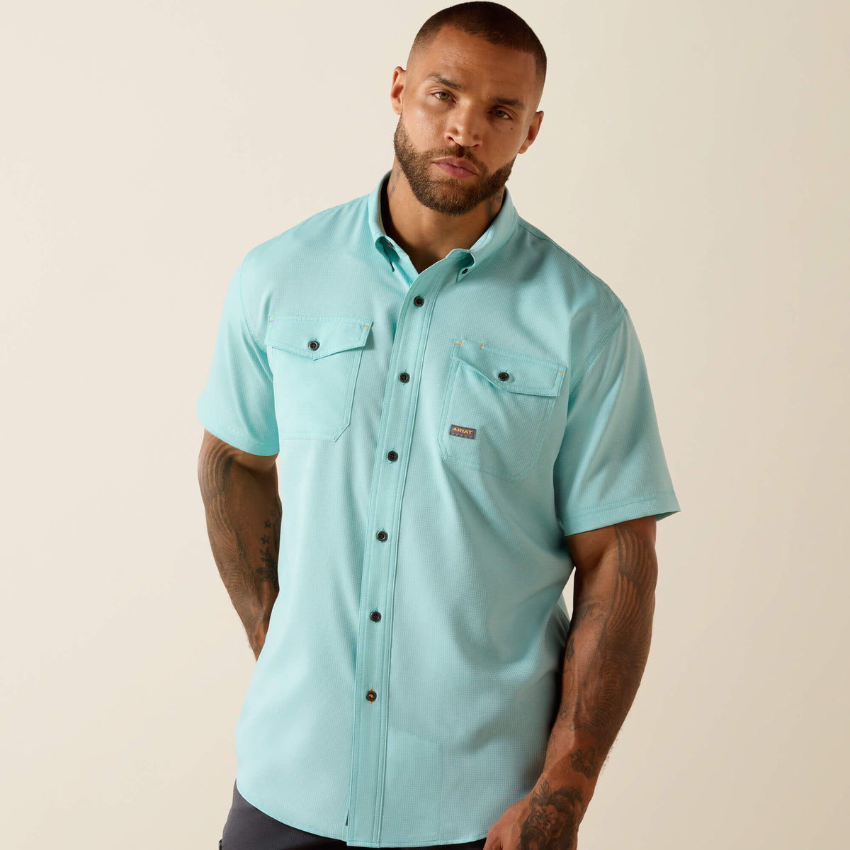 Rebar Made Tough VentTEK DuraStretch Work Shirt - Ariat Deals