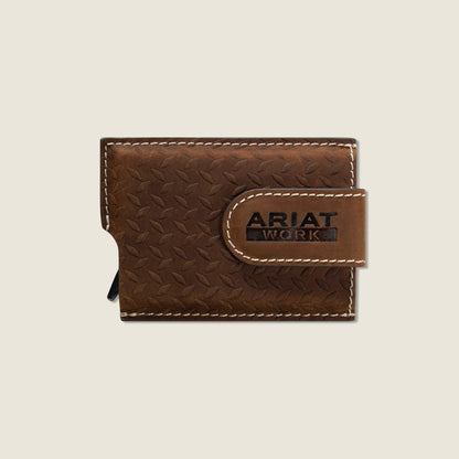 Diamond Plate Embossed Utility Wallet - Ariat Exclusive