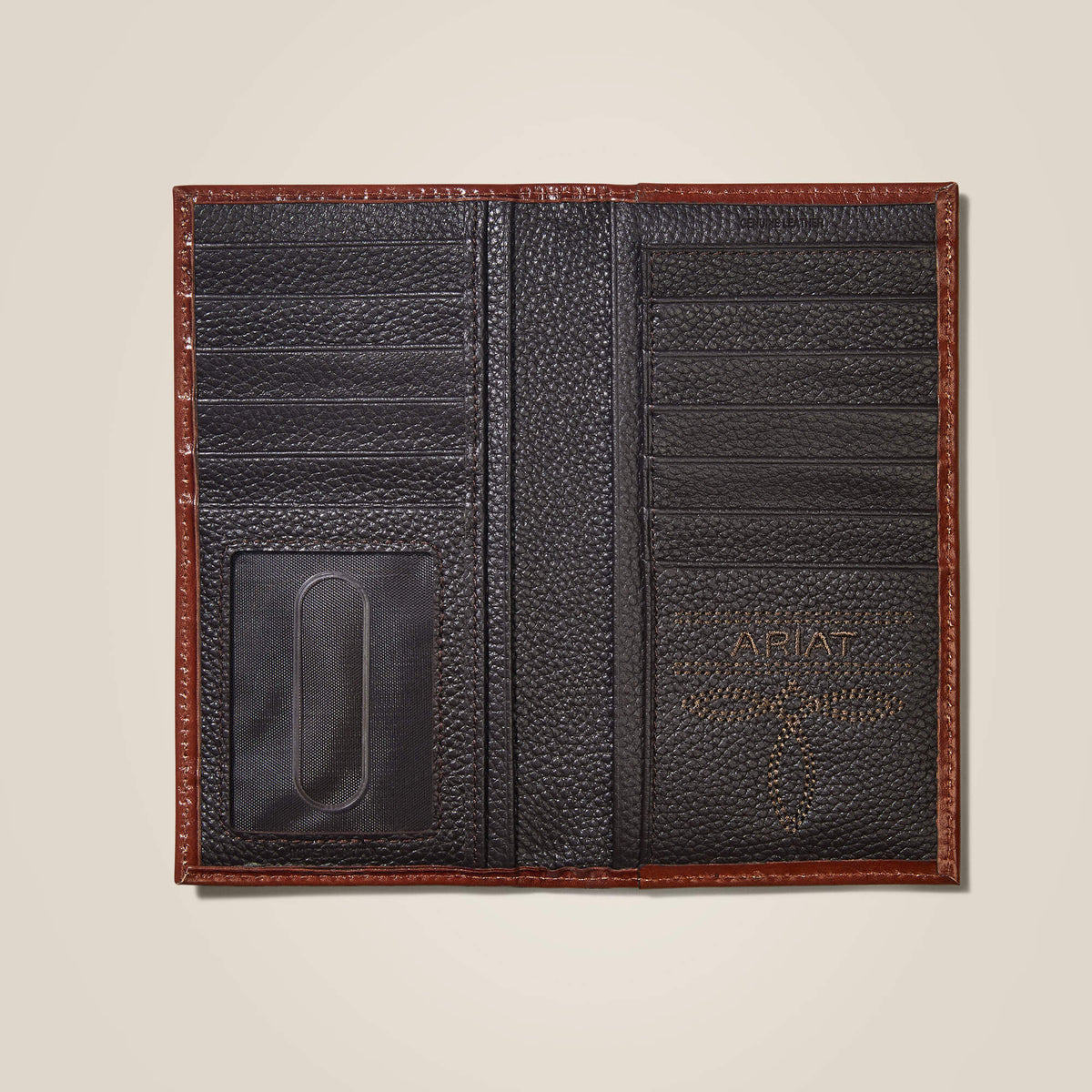 Rodeo Wallet Diamond Plate - Ariat Recommended