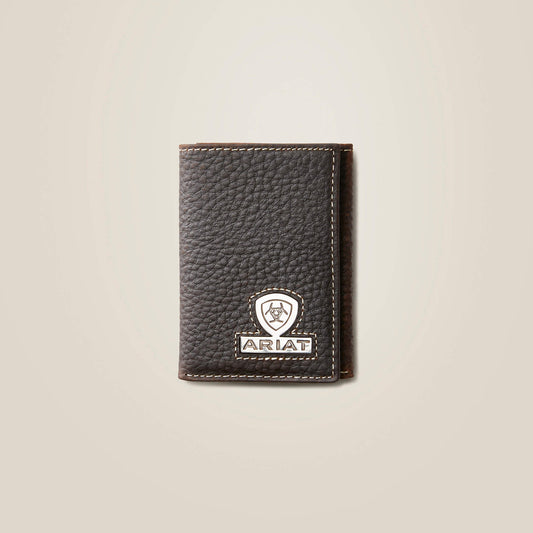 Trifold Wallet Stacked Logo - Ariat Smart Buy
