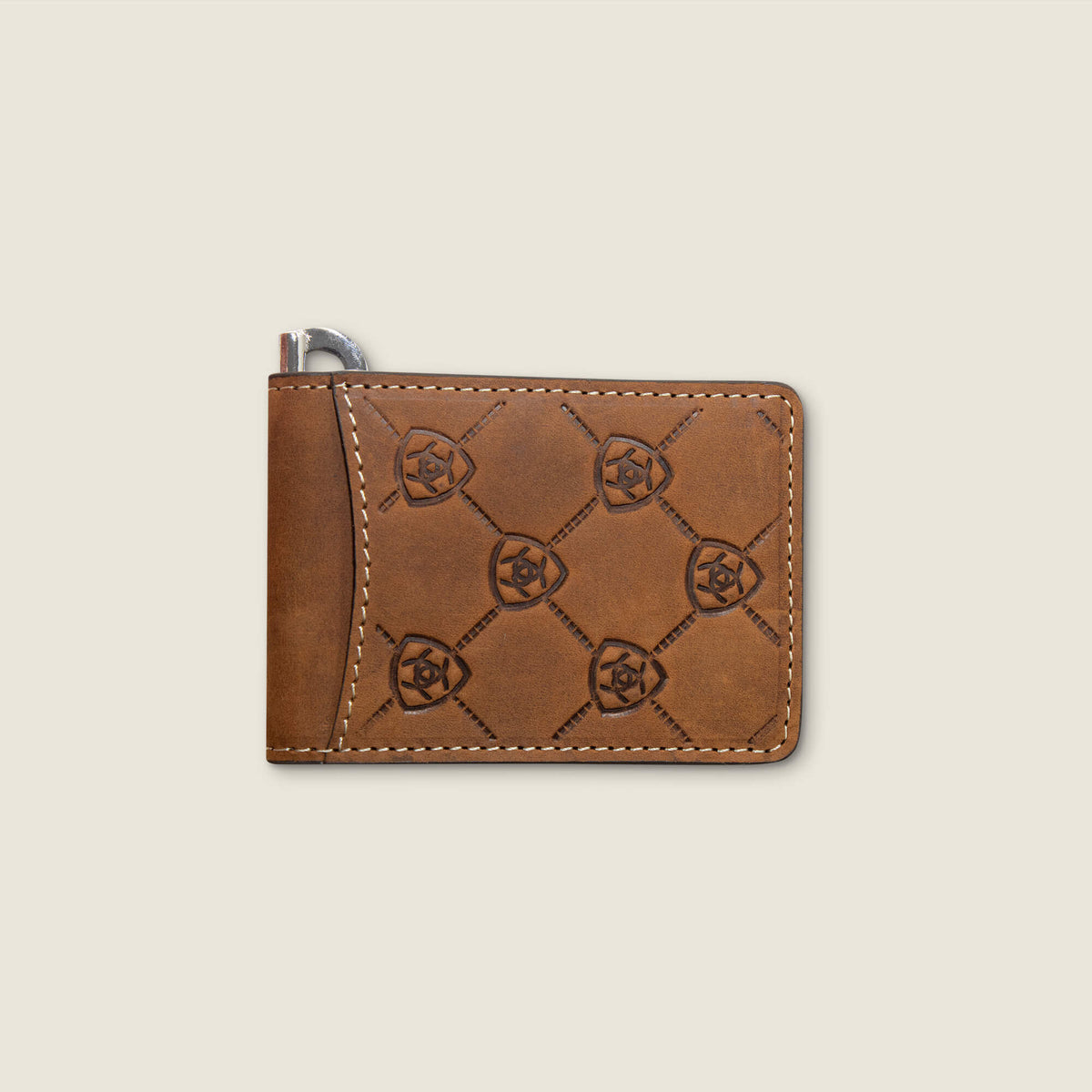 Ariat Logo Print Money Clip Wallet - Ariat Recommended