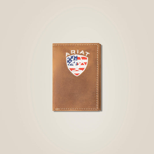 Flag Shield Trifold Wallet - Ariat Best Seller