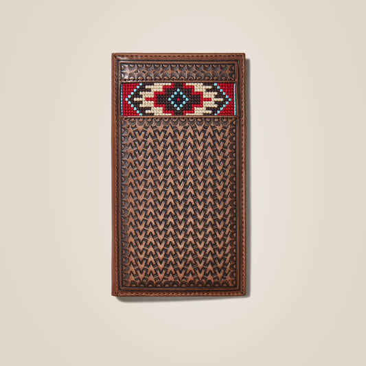 Rodeo Wallet Beaded Basketweave - Ariat New