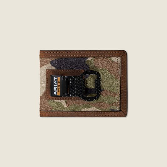 Camo Inlay Money Clip - Ariat New